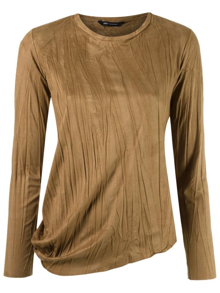 Uma Raquel Davidowicz Top Abril, Women's, Size: Medium, Brown, Polyester/spandex/elastane