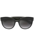 Gucci Eyewear Cat Eye Wayfarer Sunglasses - Black