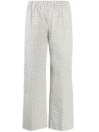 Quelle2 Patterned Straight Trousers - White
