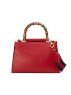 Gucci Gucci Nymphaea Top Handle Bag - Red