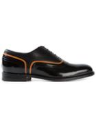 Weber Hodel Feder Contrasting Trim Lace Up Shoes
