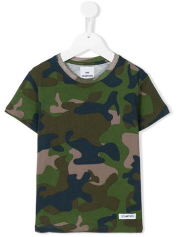 Les (art)ists Kids - Kanye Camouflage T-shirt - Kids - Cotton - 12 Yrs, Green