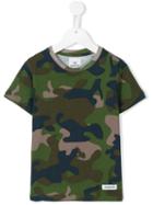 Les (art)ists Kids - Kanye Camouflage T-shirt - Kids - Cotton - 12 Yrs, Green