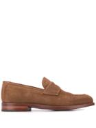 N.d.c. Made By Hand Crock Saddle Soft Loafers - Brown