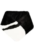La Seine & Moi Faux Fur Scarf - Black