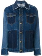 Mcq Alexander Mcqueen - Oversized Denim Jacket - Women - Cotton - 36, Blue, Cotton