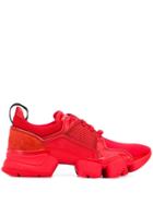 Givenchy Jaw Sneakers - Red