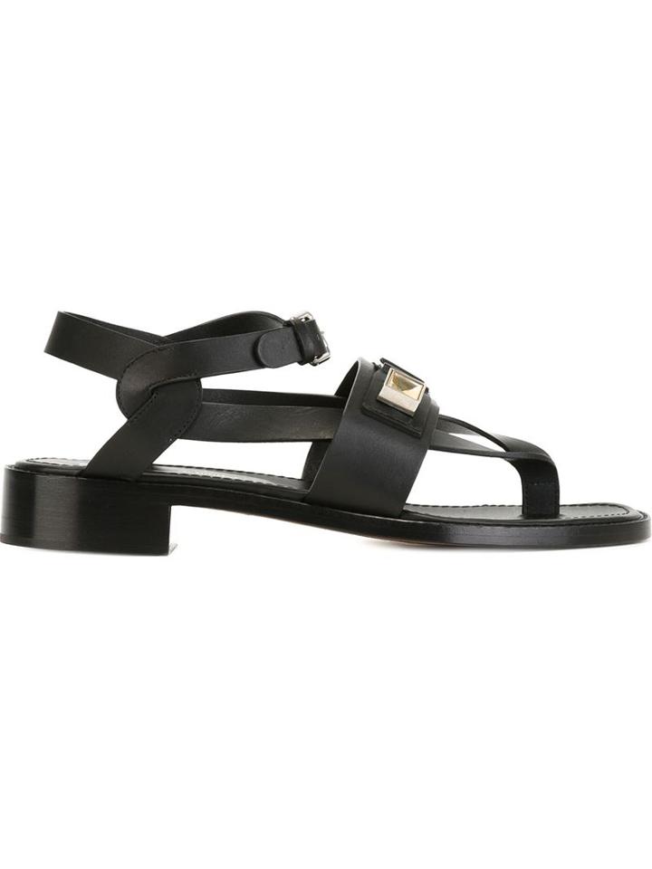 Proenza Schouler Ps11 Sandals, Women's, Size: 38.5, Black, Leather/metal Other