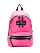 Marc Jacobs Embroidered Patch Backpack - Pink