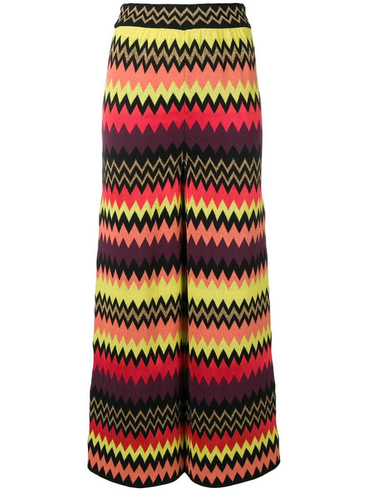 M Missoni Zigzag Trousers - Black