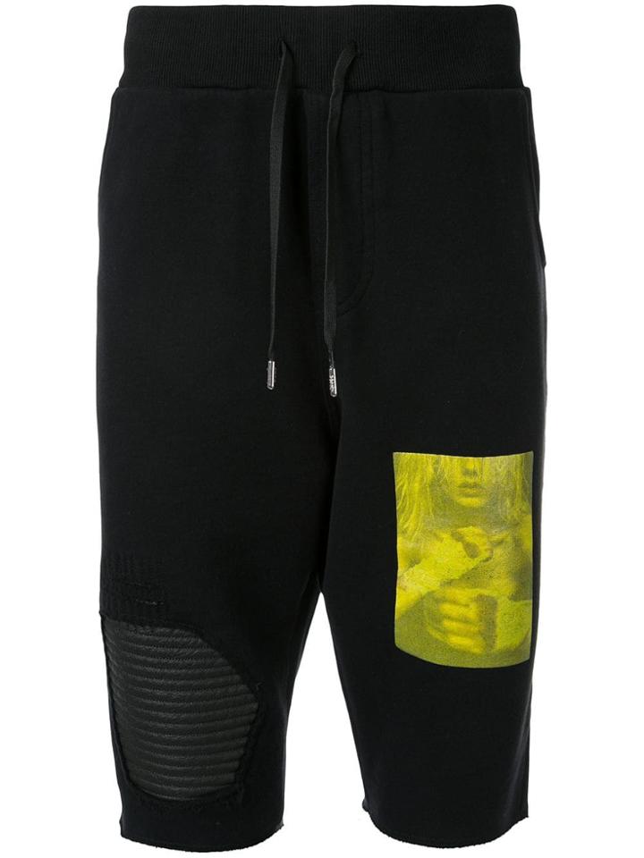 Rh45 Track Shorts - Black