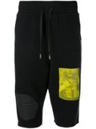 Rh45 Track Shorts - Black