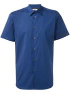 Ps Paul Smith Shortsleeved Shirt, Men's, Size: L, Blue, Cotton/spandex/elastane