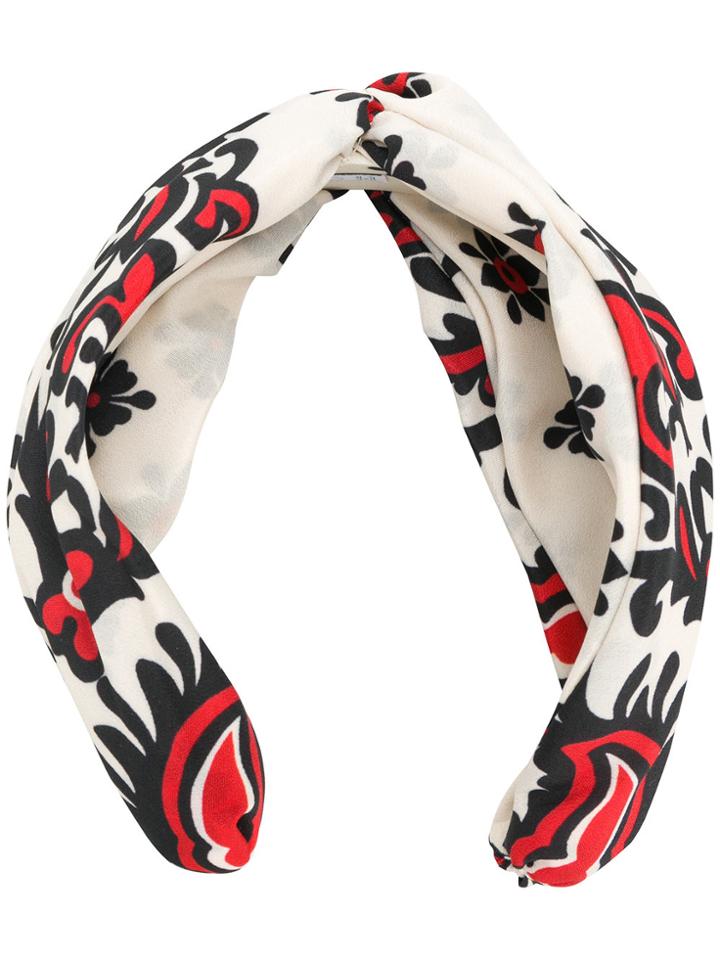 Red Valentino Printed Headband - Multicolour
