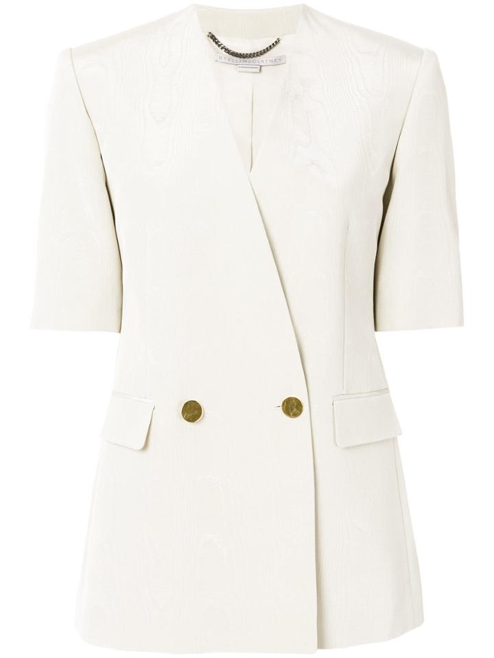 Stella Mccartney Double-breasted Blazer - Nude & Neutrals