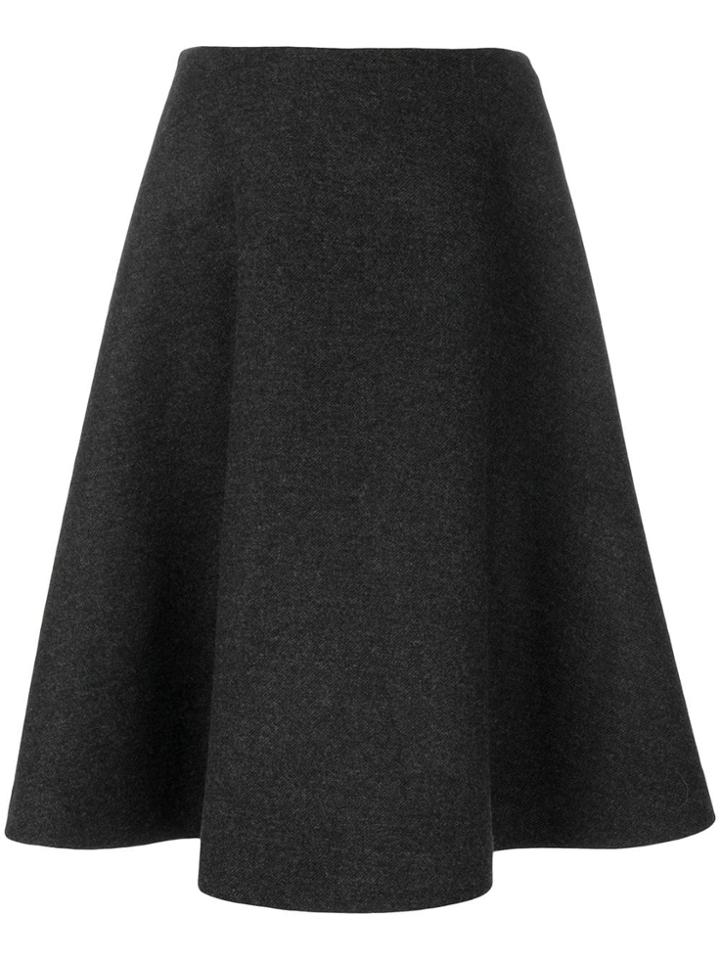 Miu Miu Flared Skirt - Grey
