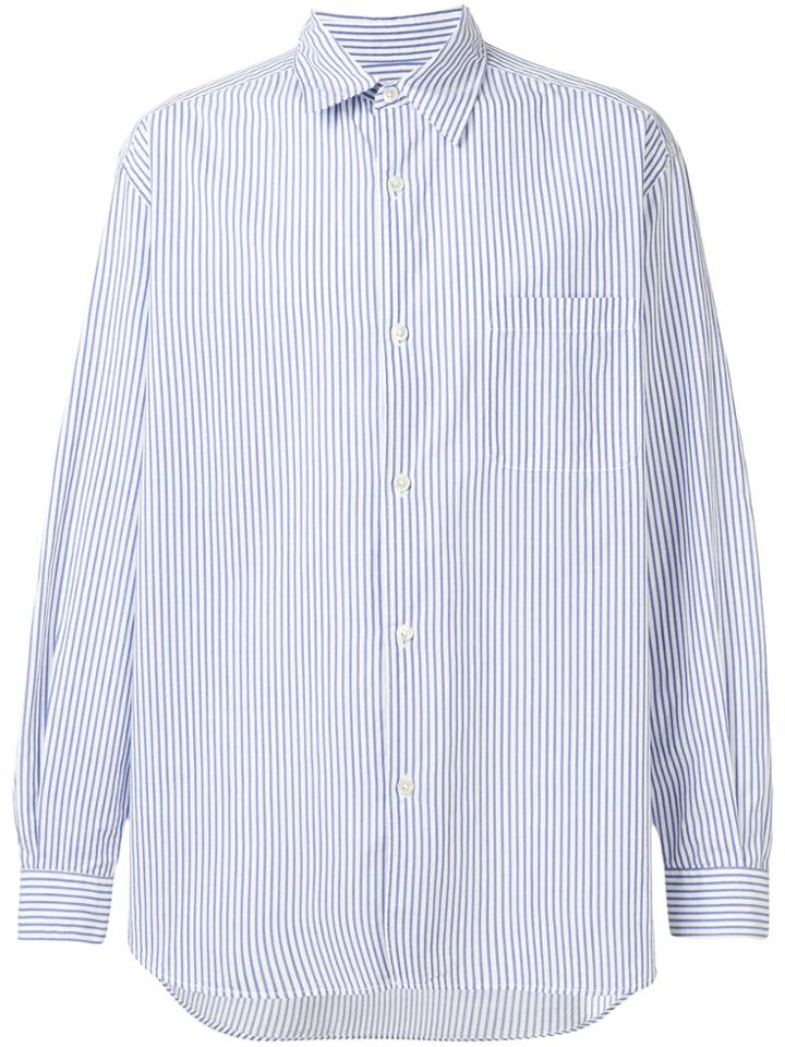 Our Legacy Striped Formal Shirt - Blue