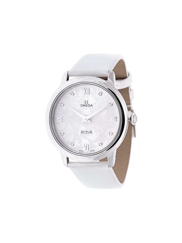 Omega 'de Ville Prestige Butterfly' Analog Watch