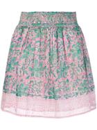 Alicia Bell Smocked Skirt - Green