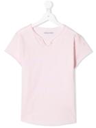 Zadig & Voltaire Kids Short-sleeve Fitted T-shirt - Pink