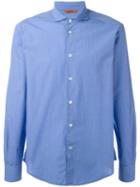 Barena Classic Shirt, Men's, Size: 50, Blue, Cotton/spandex/elastane