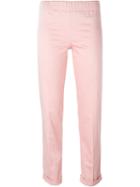 P.a.r.o.s.h. Cuffed Trousers, Women's, Size: M, Pink/purple, Cotton/spandex/elastane
