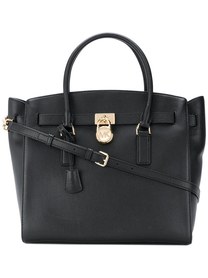 Michael Michael Kors Hamilton Large Tote Bag - Black