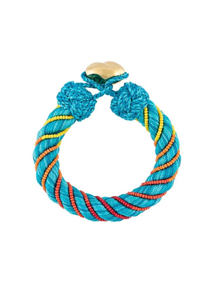 Aurelie Bidermann 'maya' Beaded Bracelet, Women's, Blue