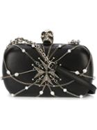 Alexander Mcqueen 'skull' Chains And Charms Box Clutch