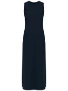 Egrey Sleeveless Crepe Dress - Blue