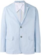 Kenzo Two Button Blazer, Men's, Size: 48, Blue, Cotton/acetate