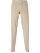 Boglioli Stretch Chino Trousers, Men's, Size: 46, Nude/neutrals, Cotton/spandex/elastane