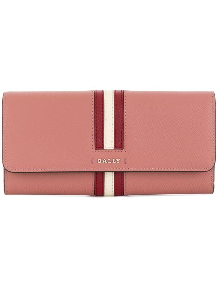 Bally Sinney Continental Wallet - Pink & Purple