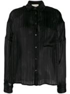 Semicouture Semicouture S9au01 Var29 Fil Coup Riga Nero Natural