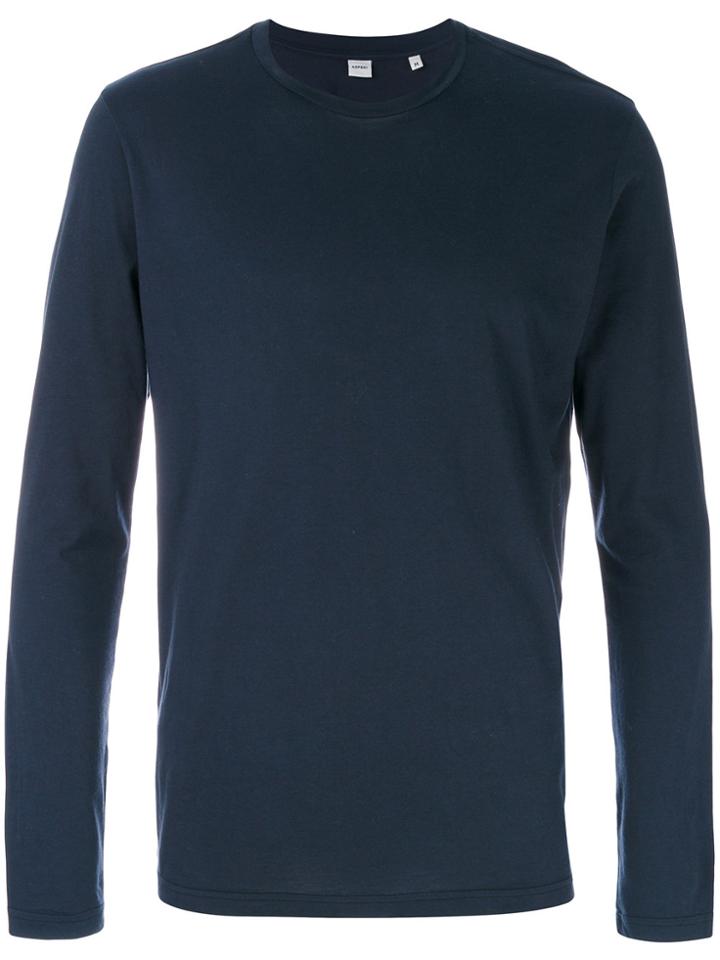 Aspesi Longsleeved T-shirt - Blue