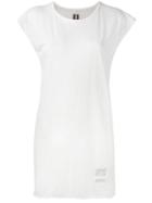 Rick Owens Drkshdw Sheer T-shirt, Women's, Size: Small, White, Cotton