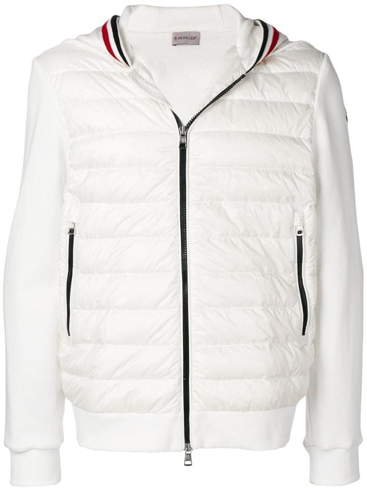 Moncler Padded Hoodie - White