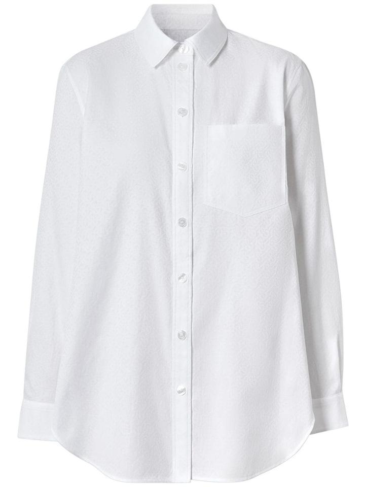 Burberry Monogram Shirt - White