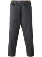 Ganryu Comme Des Garcons Loose Fit Jeans, Men's, Size: 50, Grey, Cotton/polyester