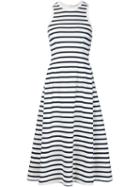 T By Alexander Wang Striped A-line Dress