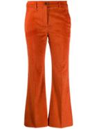 Incotex Low-waist Corduroy Trousers - Orange