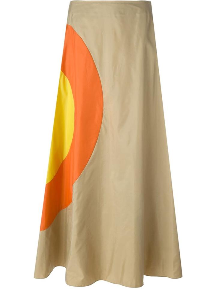 Jc De Castelbajac Vintage 'bulls Eye' A-line Skirt