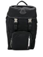 Moncler Buckled Backpack - Black