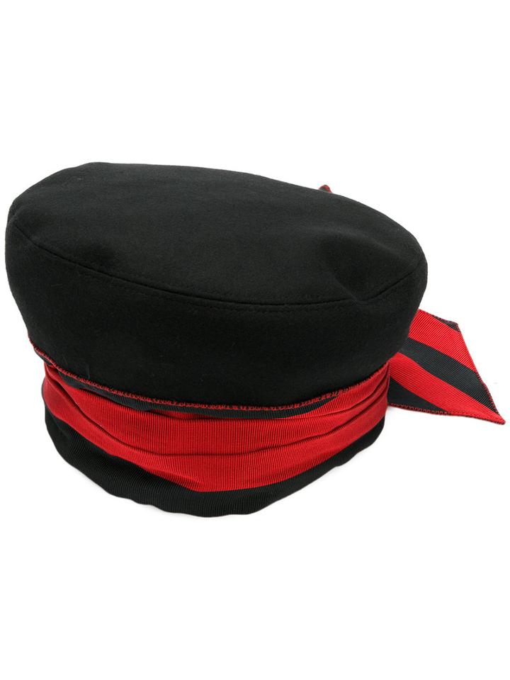 Gucci - Sash Beret - Men - Silk/cotton/polyamide/wool - M, Blue, Silk/cotton/polyamide/wool