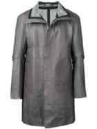 Isaac Sellam Experience Stand Up Collar Jacket - Grey