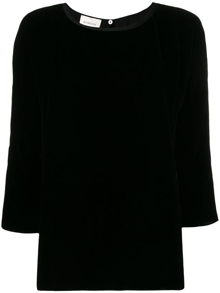 Marcha Luisa Blouse - Black