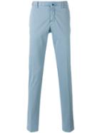 Incotex - Tapered Trousers - Men - Cotton/elastodiene - 52, Blue, Cotton/elastodiene