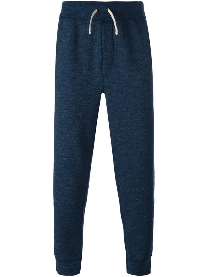 Polo Ralph Lauren Drawstring Track Pants, Men's, Size: Xl, Blue, Cotton/polyester