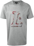 Lanvin 'l' T-shirt, Men's, Size: Xxl, Grey, Cotton/polyamide