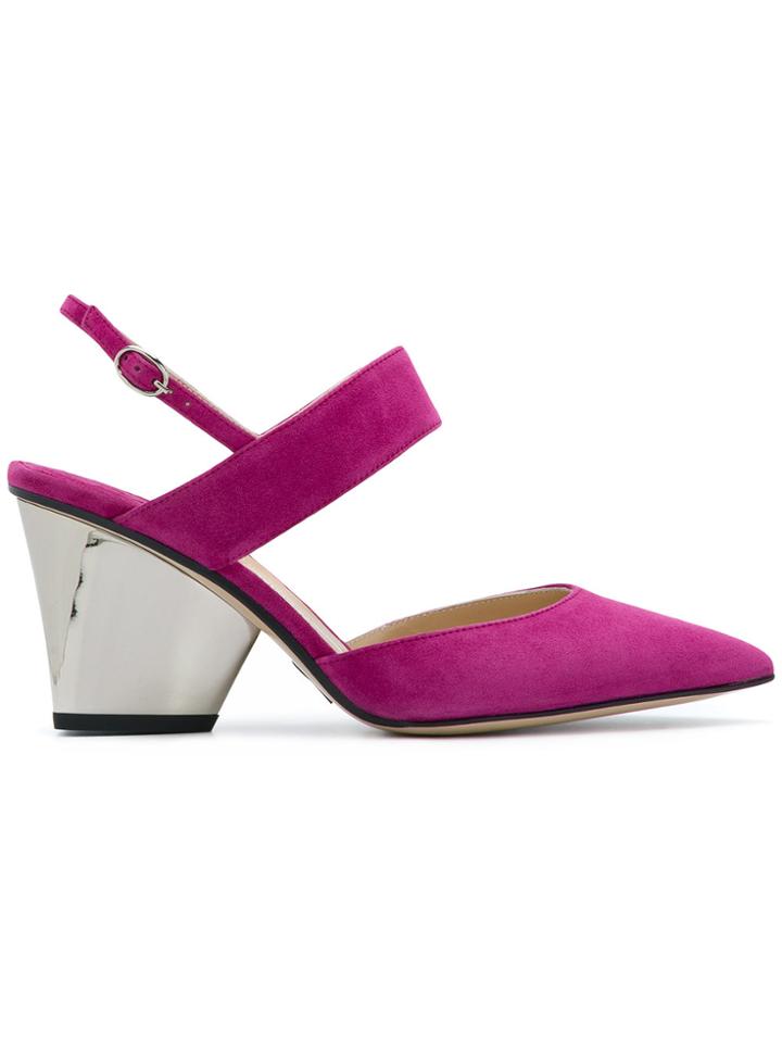 Paul Andrew Pawson Pumps - Pink & Purple